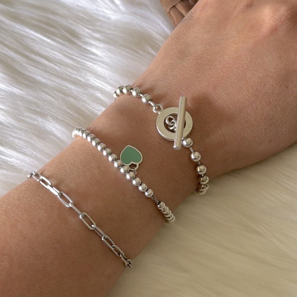 GUCCI Bracelet Bal Chain Sterling Silver 925 - Picture 8 of 12